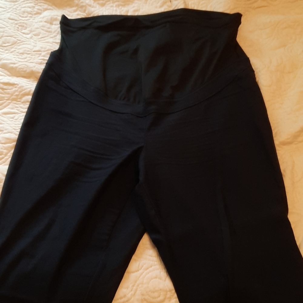 Maternity dress pants - navy